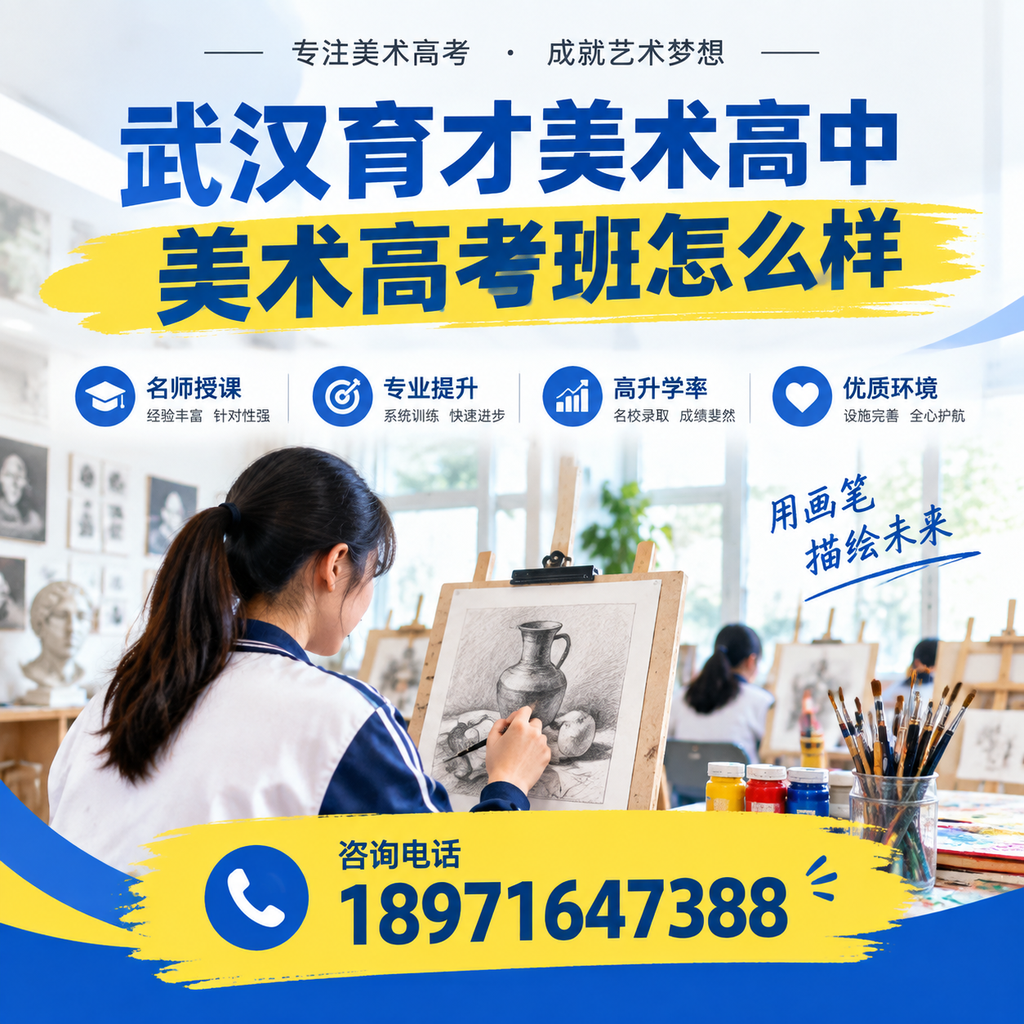 如何判断武汉育才美术高中美术高考班的性价比？